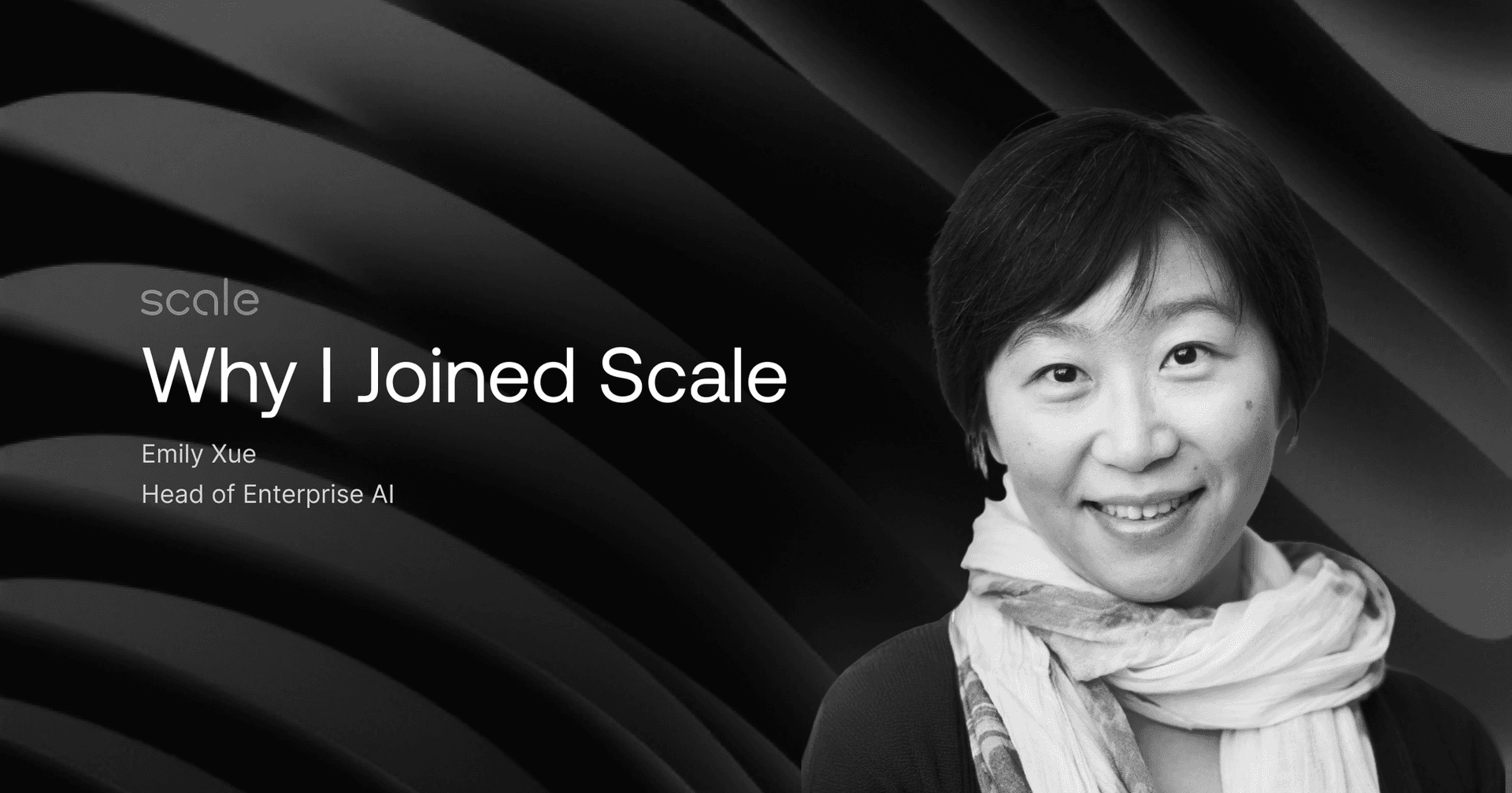 Why I Joined Scale: Answering the AI Revolution's Biggest Challenge