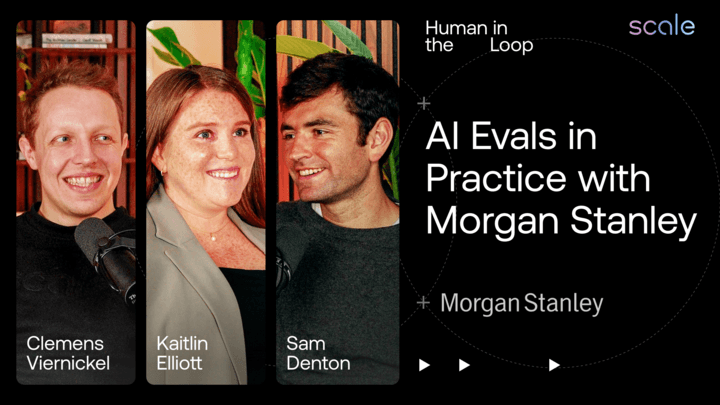 How Morgan Stanley deploys AI that actually works (hint: it's evals) | Human in the Loop: Episode 13