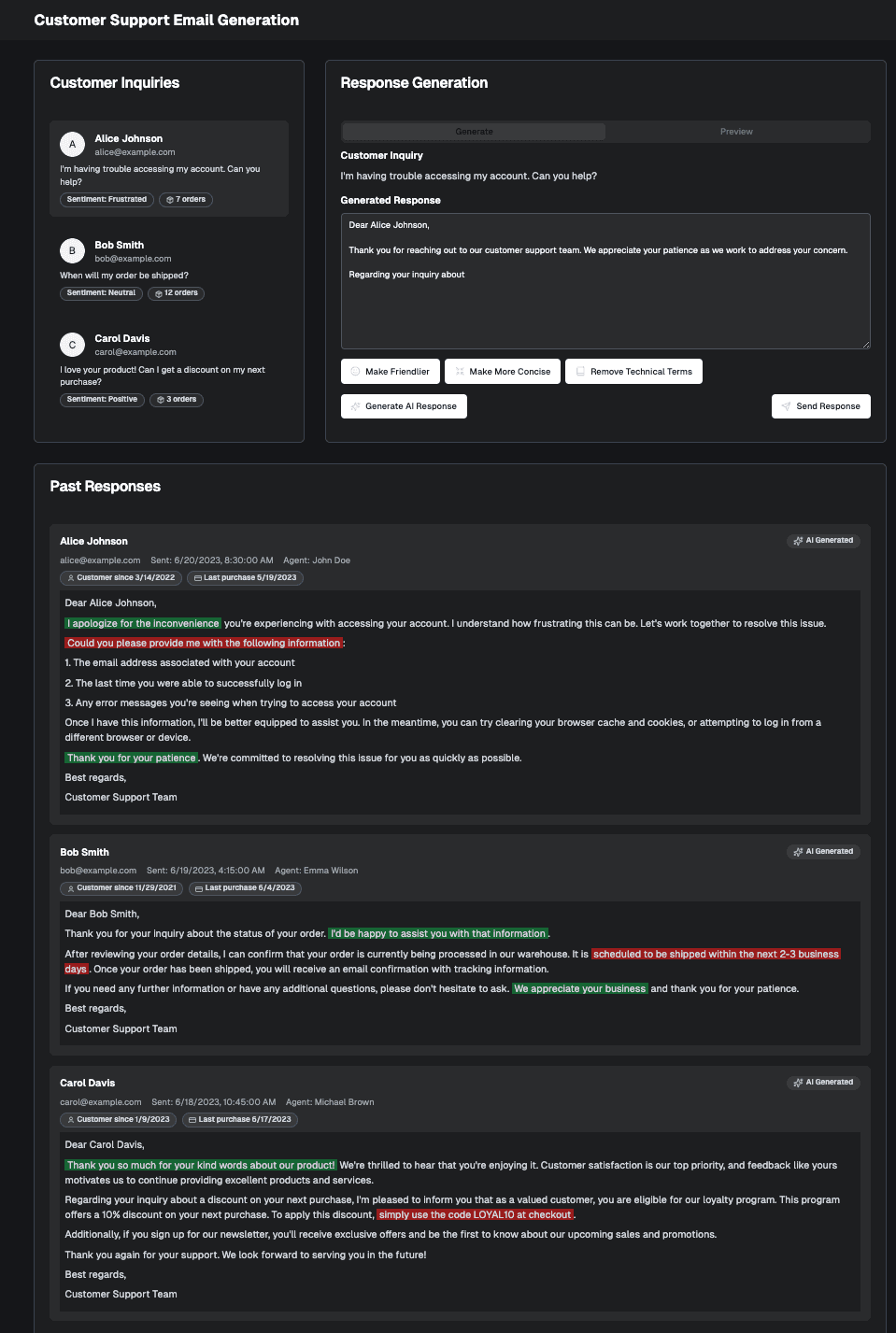 Customer Support Email Generation.png